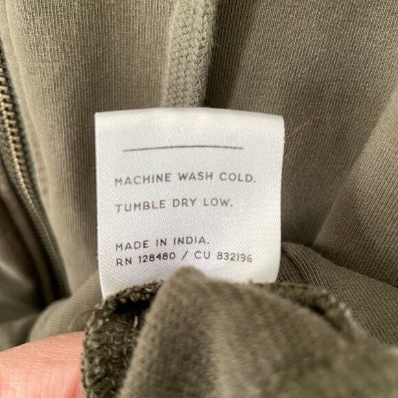 Pact The Studio Snug-Fit Zip Hoodie XL - Picture 4 of 5